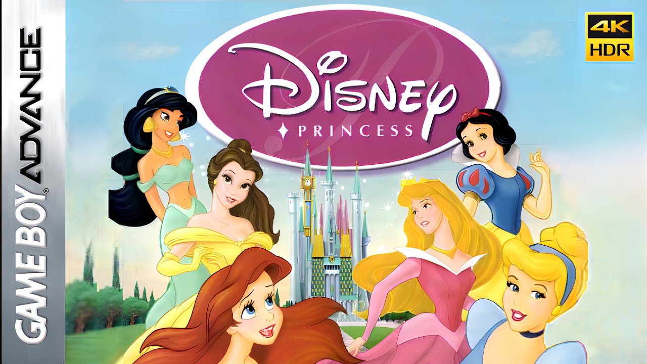 Disney Princess 100% Full Game 4K 60FPS | Longplay GBA