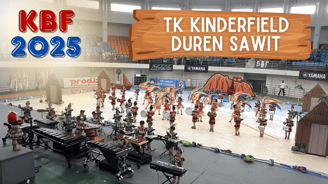 Juara 2 Piala Presiden Kategori Display KBF 2025 - Marching Band Kinderfield Duren Sawit