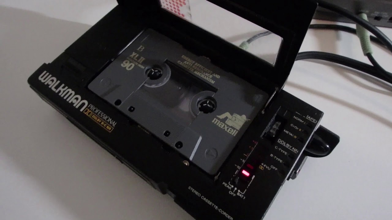 Sony WM-D6C Professional Walkman Demo