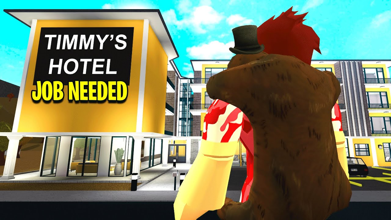 CREEPY Hotel Hired Me.. The Owner Had SECRET Cameras! (Roblox Bloxburg)