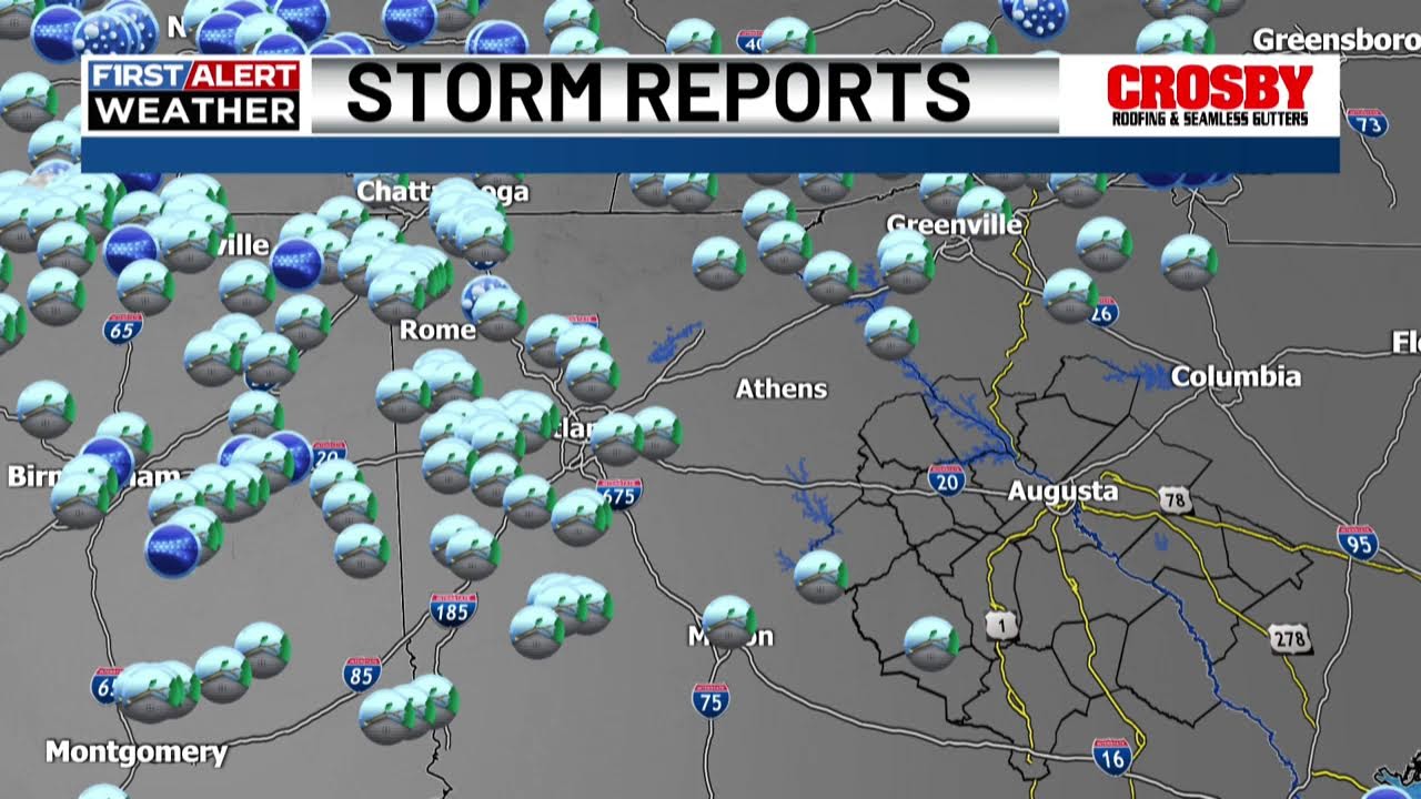 FIRST ALERT WEATHER DAY: Severe weather making its way to the CSRA