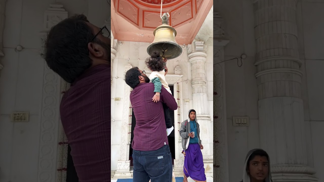 Little baby&rsquo;s temple visit🛕🙏 #baby #babyshorts #shorts #youtubeshorts