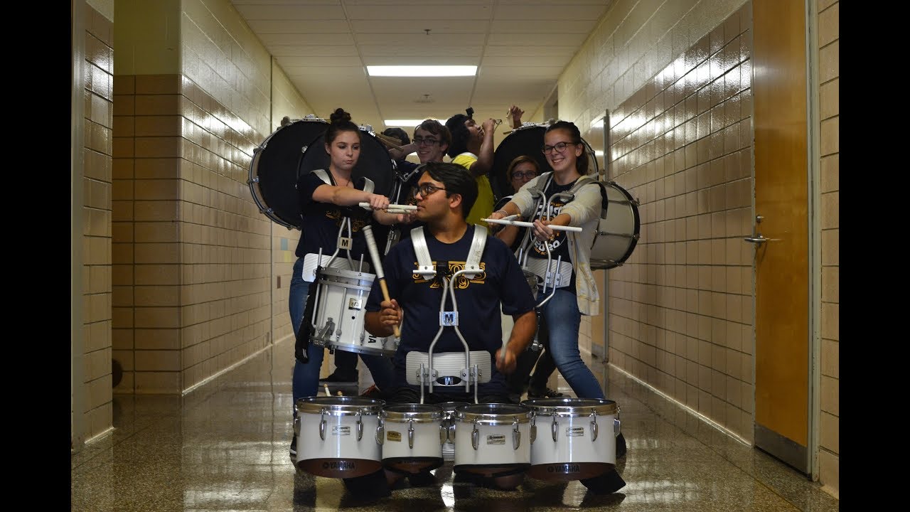 2016-17 Upper Merion Drumline  - Jig - Pep Rally March 3rd, 2017