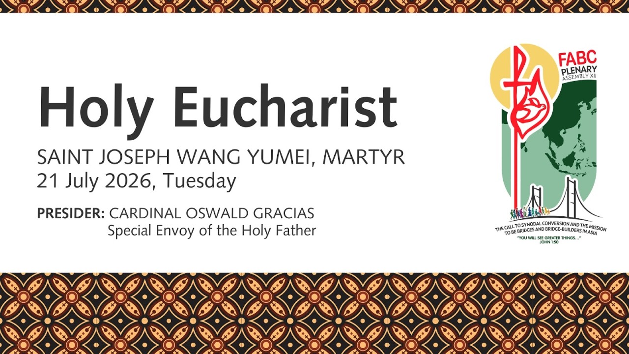 Spiritual Conference | Cardinal Luis Antonio Tagle - The XII FABC Plenary Assembly
