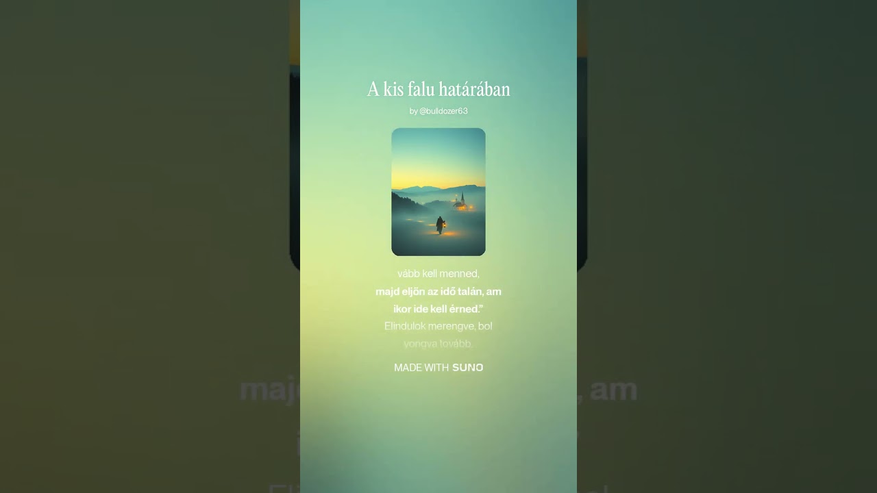 A kis falu határában