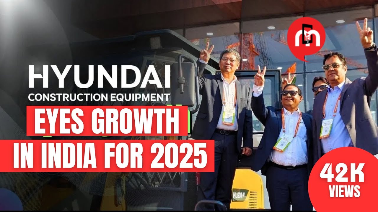 Hyundai Construction Equipment eyes growth in India for 2025