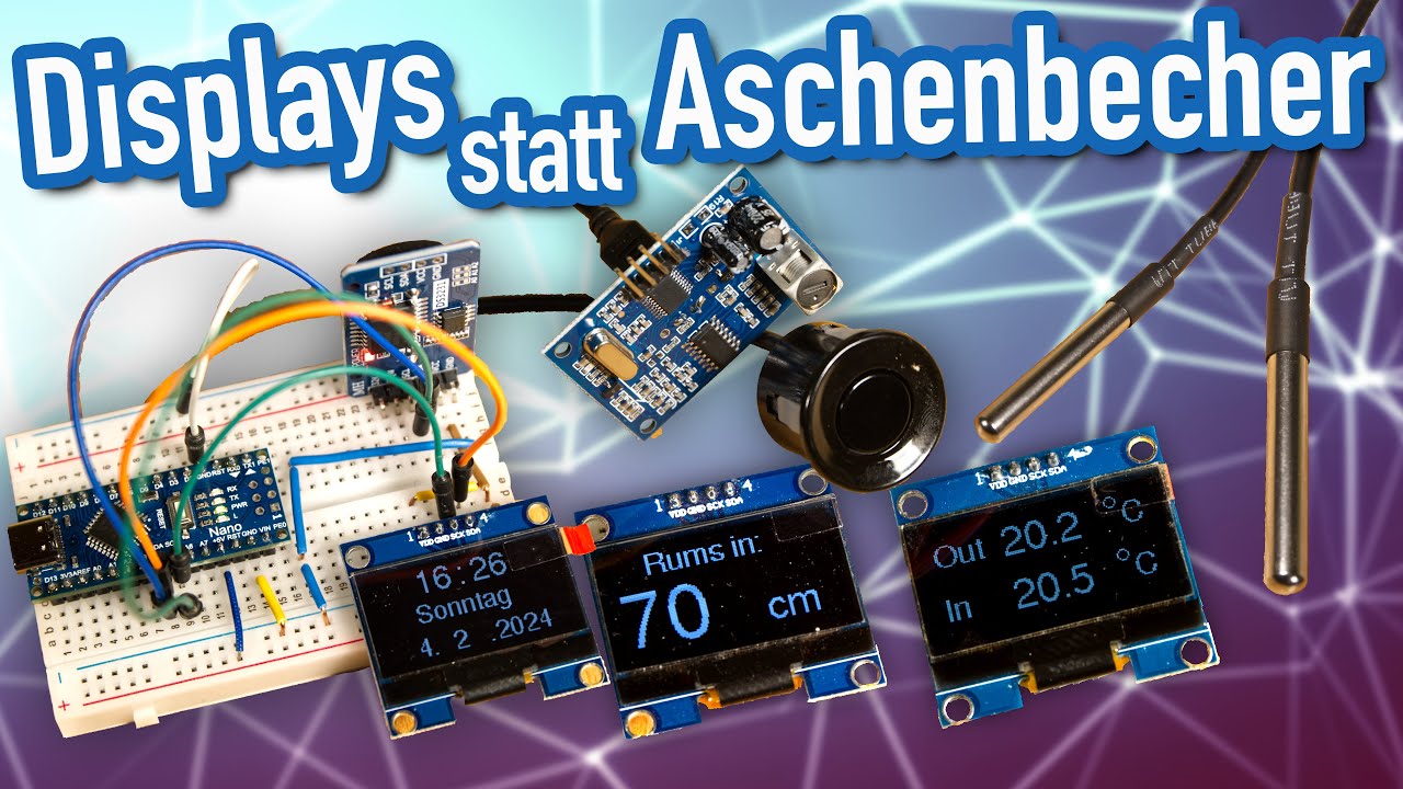 Defender Zusatzanzeigen mit Arduino & OLED | Defender Projekt #92