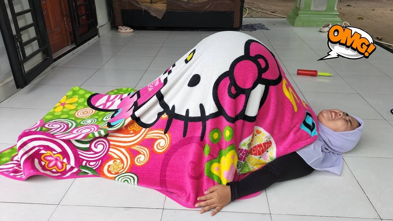 Drama Lucu 😂😍 Ibu Hamil Melahirkan Terbelit Selimut Jumbo