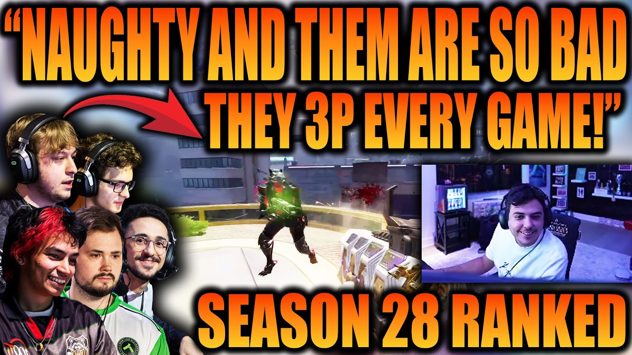Gild LOSES It on Naughty 😳 Gent Just EMBARRASSED Team ROC 😳🔥When Hal & Phony Two IGLs 1v1 in Ranked…