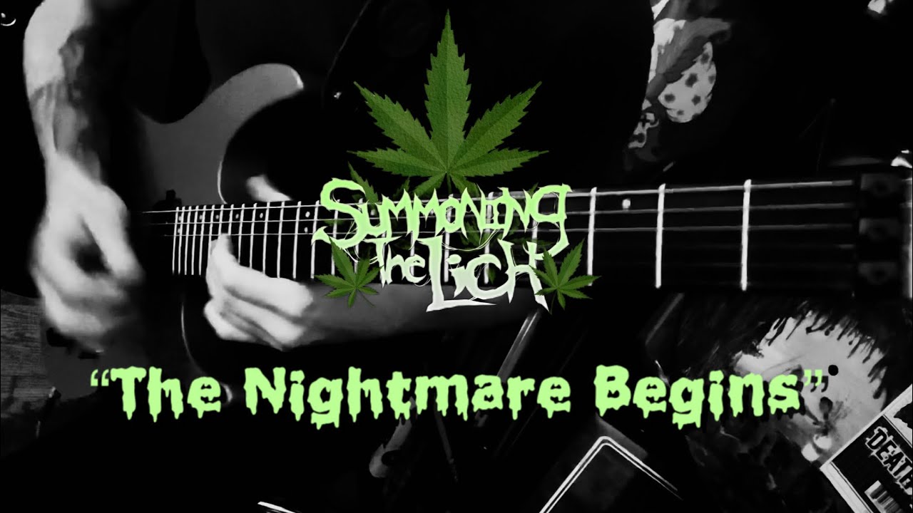 Summoning the Lich - “The Nightmare Begins” Guitar Cover w/Solo.