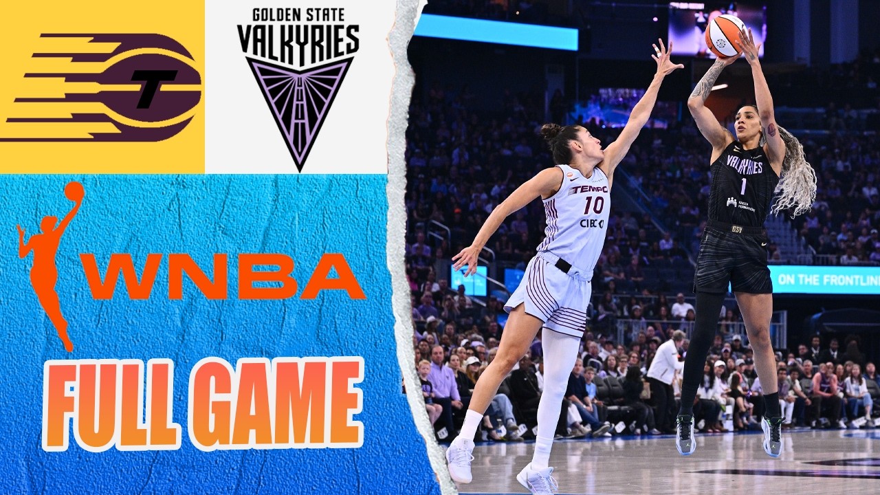 Golden State Valkyries против Toronto Tempo | Полная игра | 4 августа 2026 г. | WNBA Commissioner...