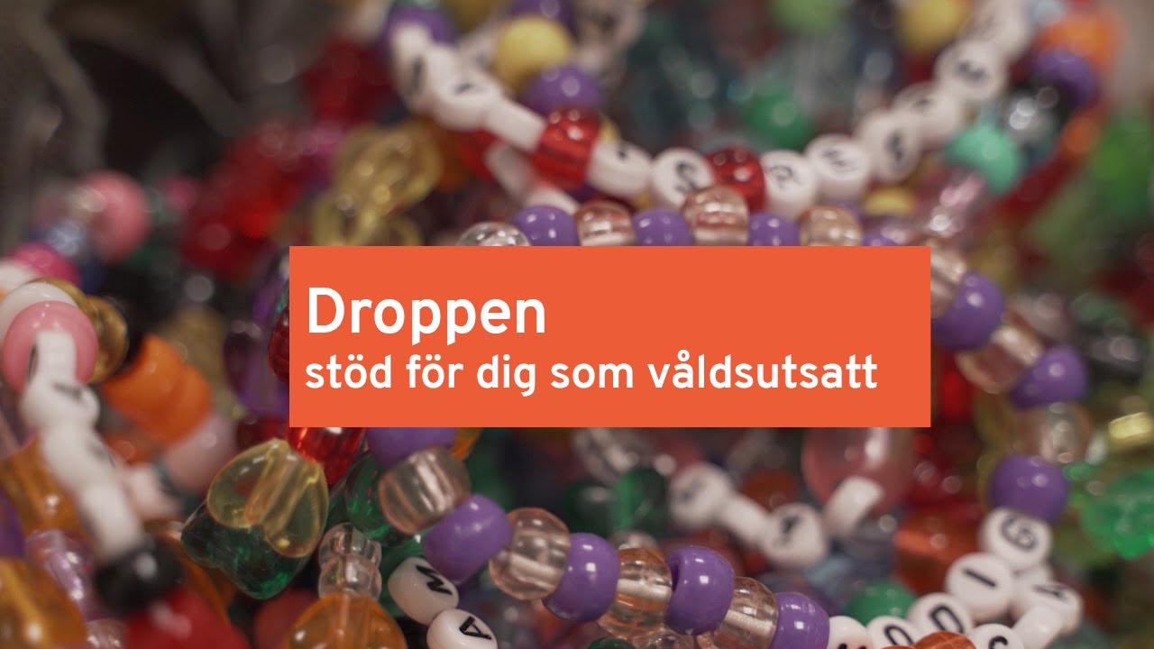 Droppen - stöd för dig som är våldsutsatt