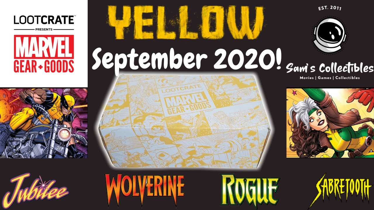 Lootcrate Marvel Gear + Goods September 2020 