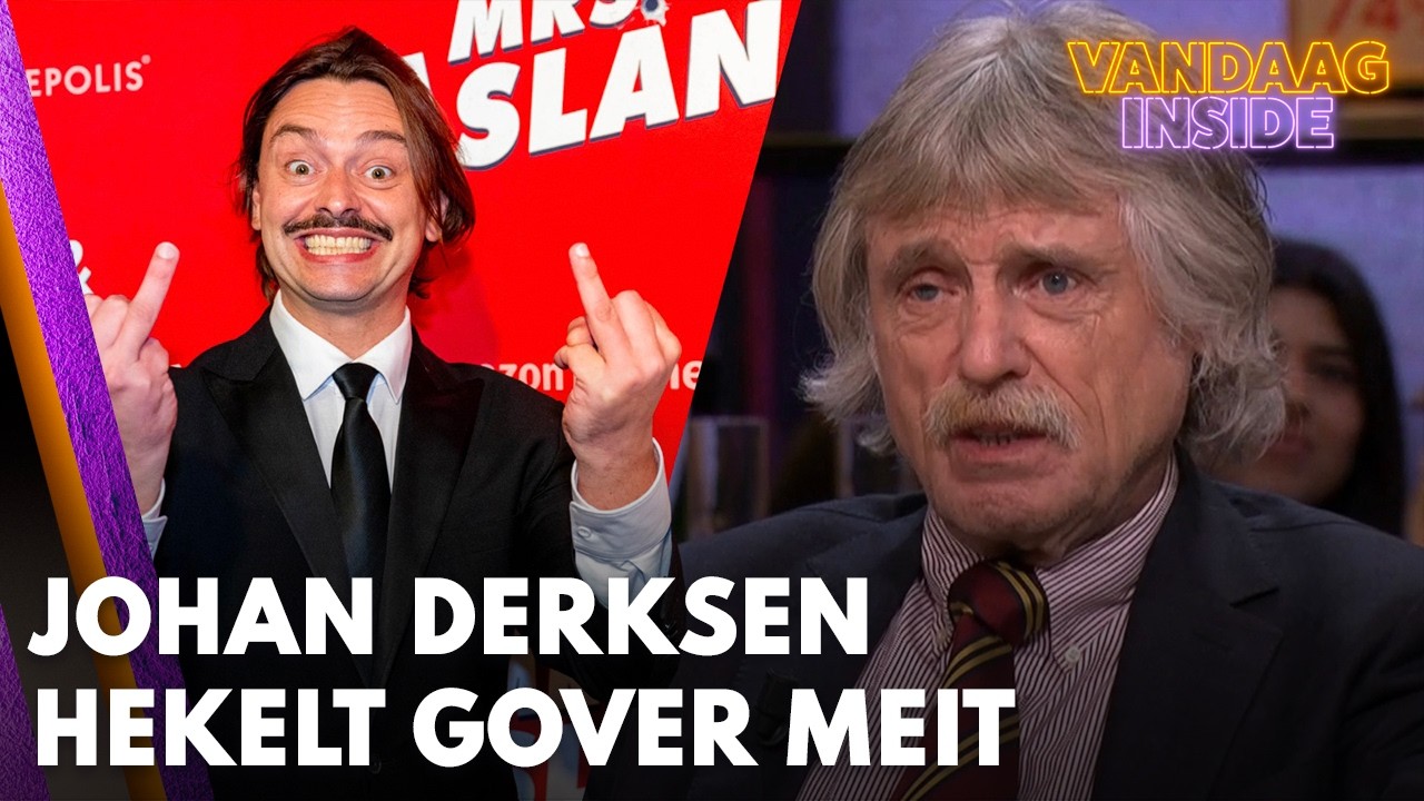 Johan Derksen hekelt Gover Meit: 'Dorpsidioot!' | VANDAAG INSIDE