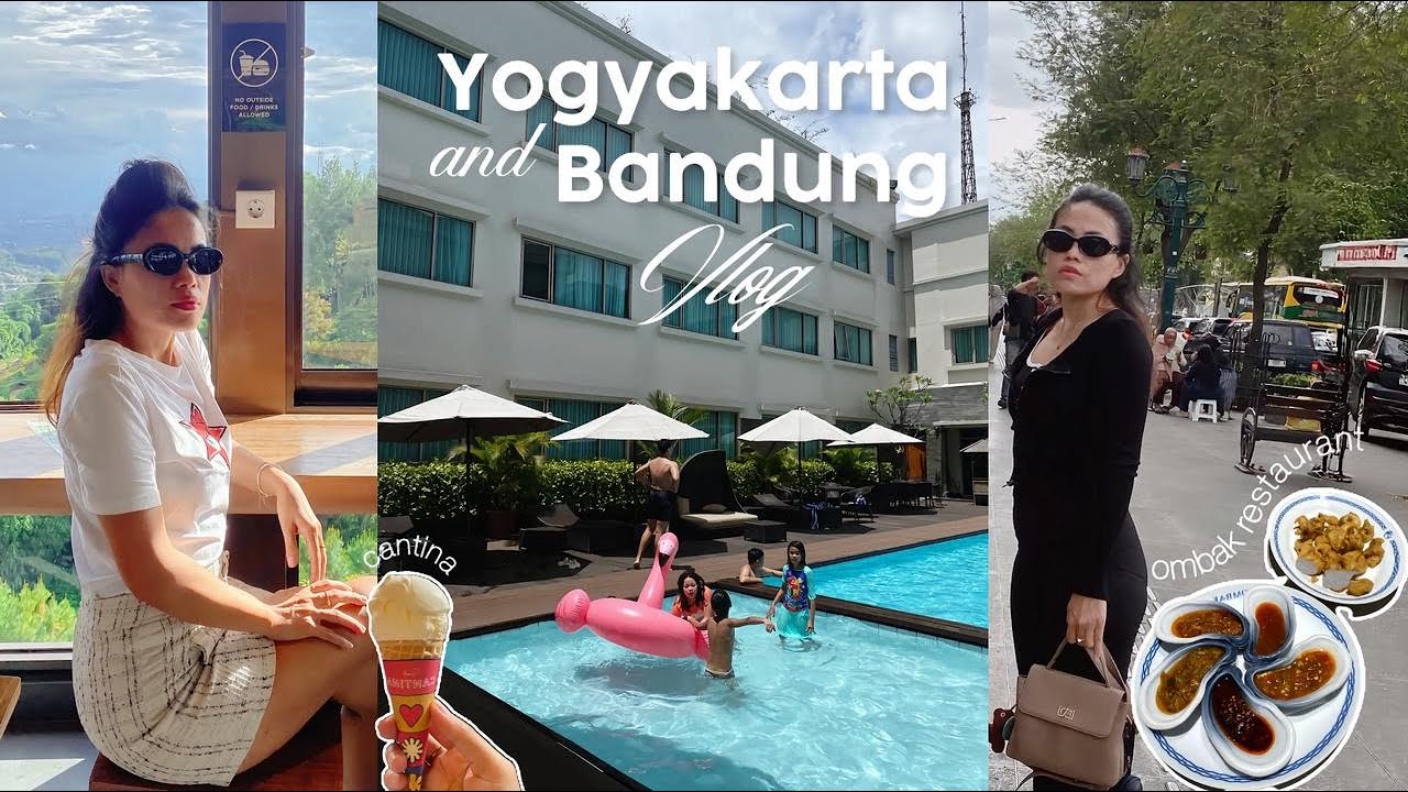 Yogyakarta & Bandung Trip 🏎️🎢: Visit Malioboro, New Years at Hotel, Ombak Rest 🍴, Fun in Bandung