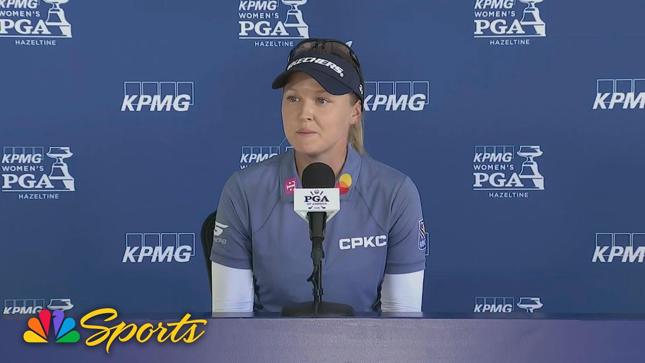 Brooke Henderson inspired by niece at KPMG Women's PGA | Golf on NBC Sports