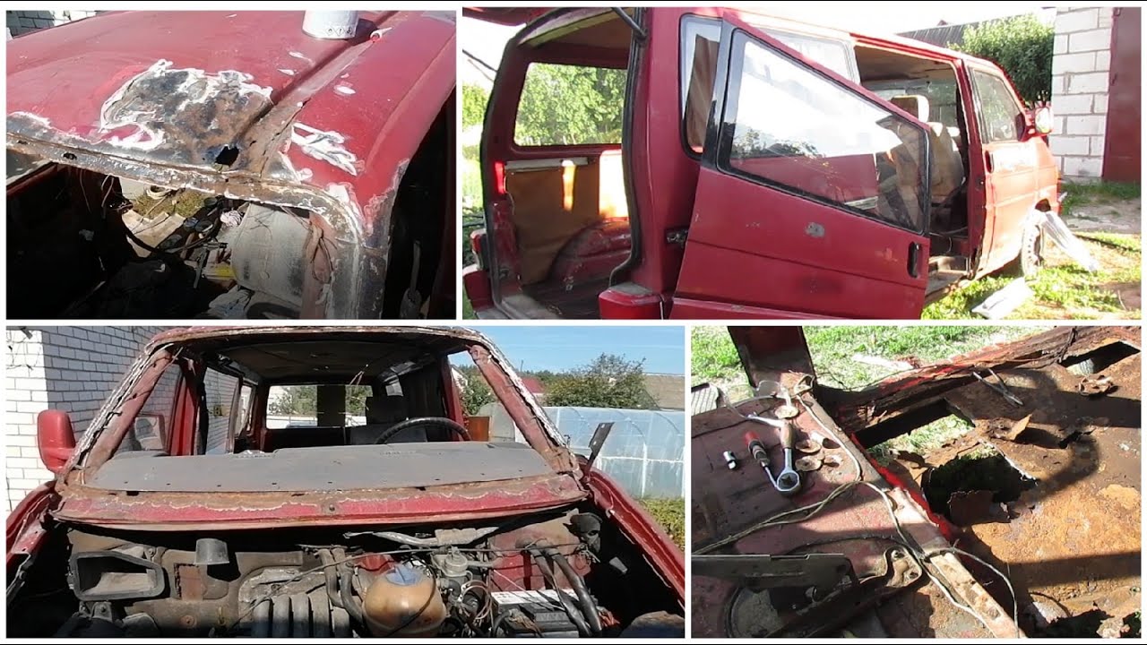 Full Restore and repair car project VW T4\PART 1\Восстановление и ремонт авто Фольцваген Т4\Часть 1