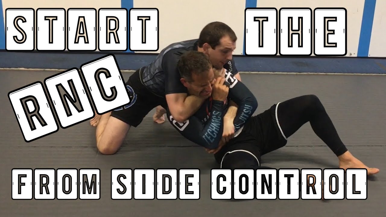 SNEAKY way to start the RNC from side control before putting hooks in BJJ