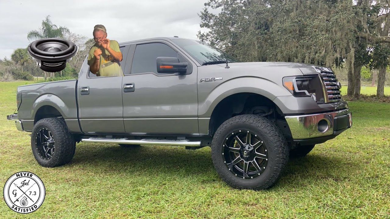 Установка сабвуферов Skar Audio VD10 в этот Ford F-150.