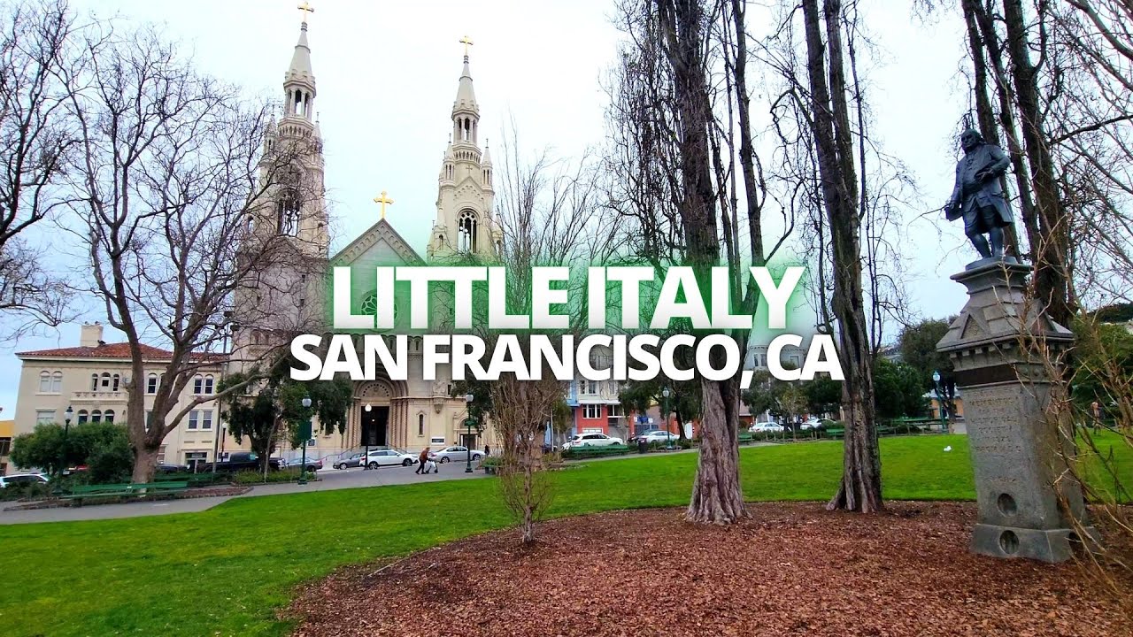 Exploring Little Italy in San Francisco, California USA Walking Tour #littleitaly #sanfrancisco #sf