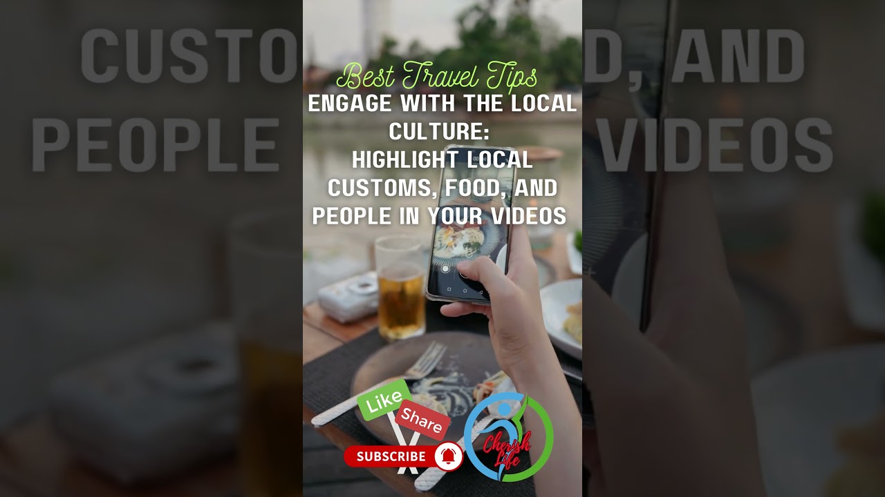 Travel Vlogger Tips Engage With Local Culture  #Tips #Tricks #travelvlogger #shorts
