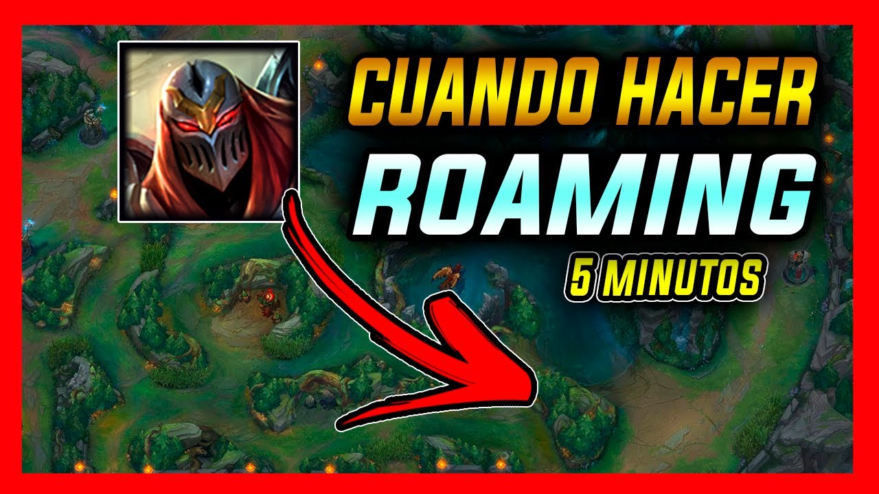CÓMO HACER un ROAMING PERFECTO en 5 MINUTOS | CUANDO ROTAR en LOL S10 5 | LEAGUE OF LEGENDS