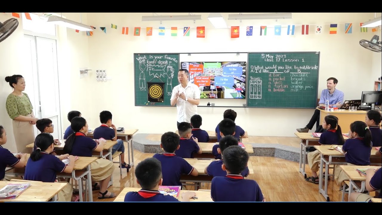 TH Hương Ngải- Tiết dạy Demo Tiếng Anh liên kết lớp 5