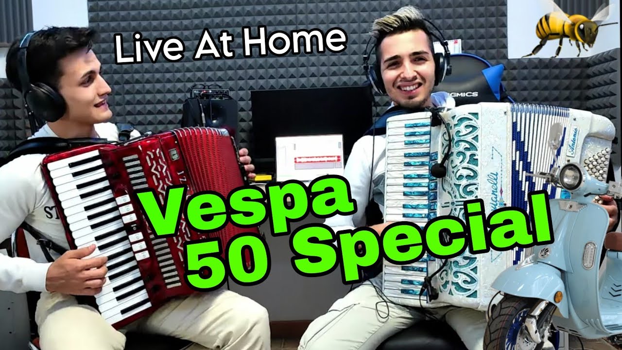 VESPA 50 SPECIAL (Luna Pop) | Cover fisarmonica 