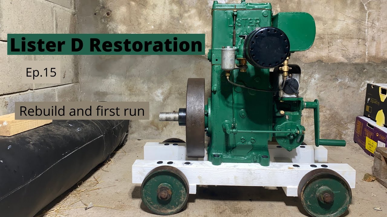 Getting the Lister D Running - Lister D Restoration - Ep.15