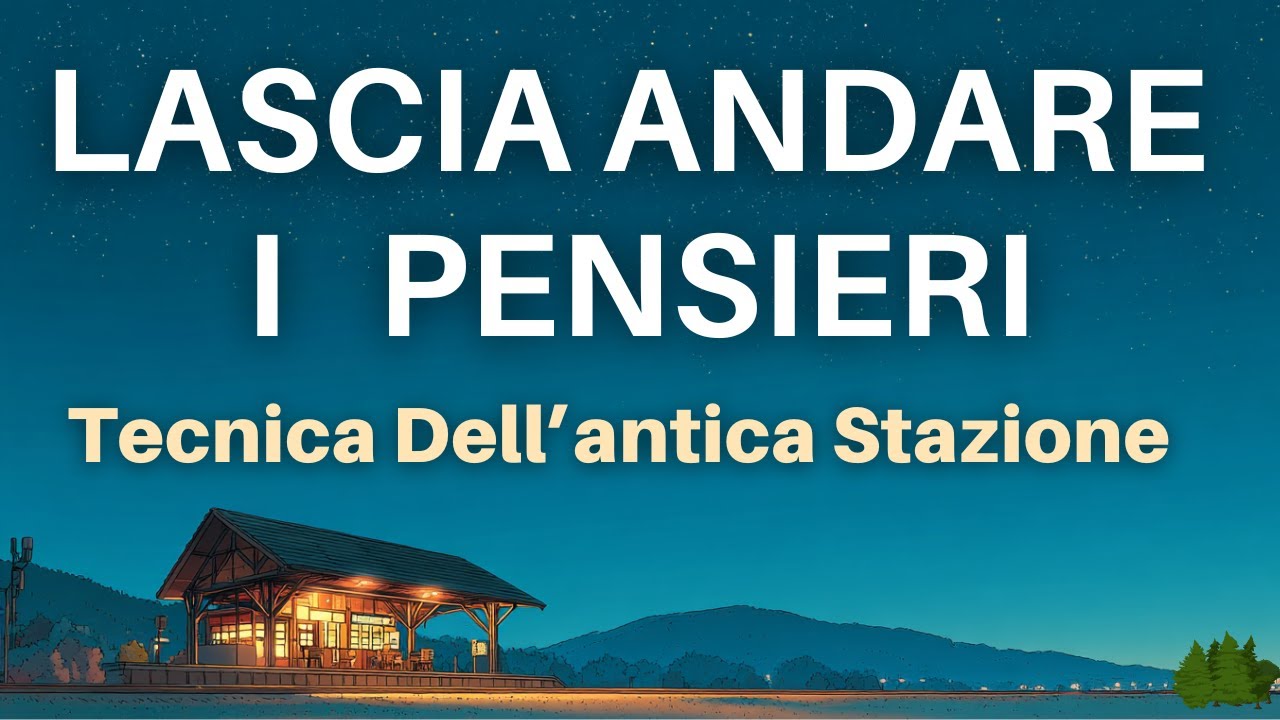 Lascia Andare i Pensieri e Dormi Subito - Tecnica Dell'Antica Stazione - Musica Rilassante