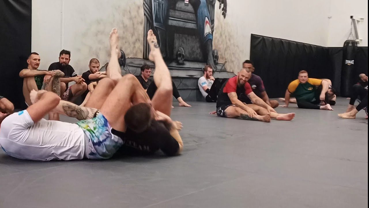 Craig Jones crazy armbar submission in his Brisbane seminar (8/10/2022)