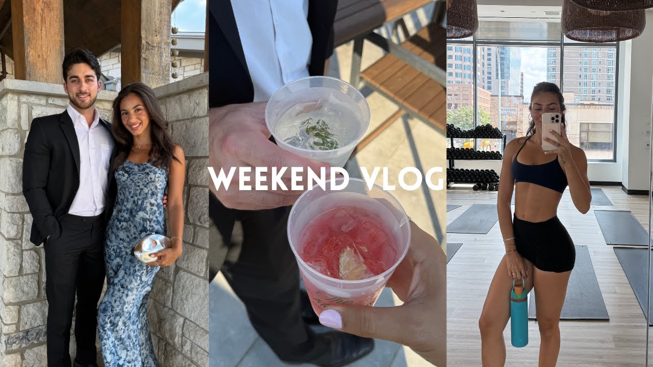 WEEKEND VLOG | facials, wedding, shopping!