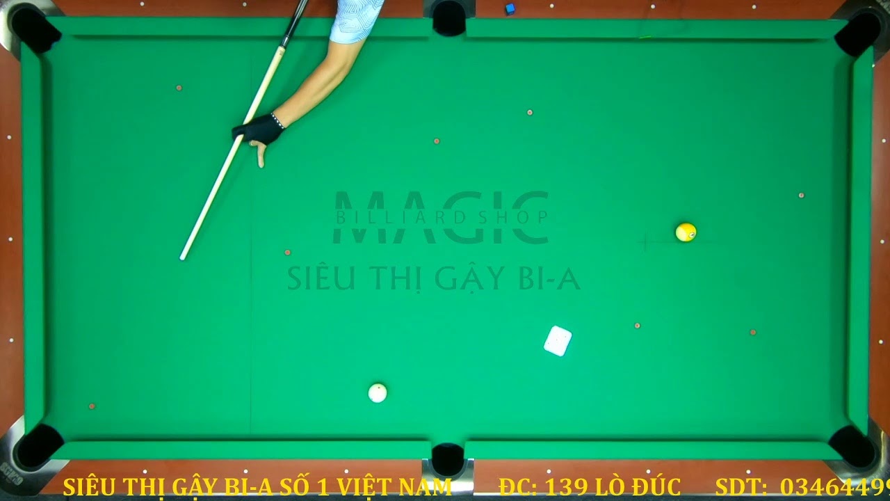 Практика очистки стола от 9 шаров