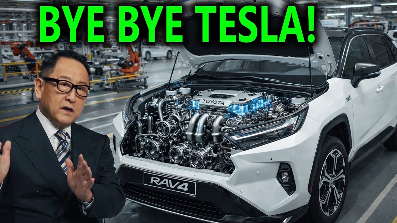 Toyota выпускает новый подключаемый гибрид, который может перевернуть весь рынок электромобилей!