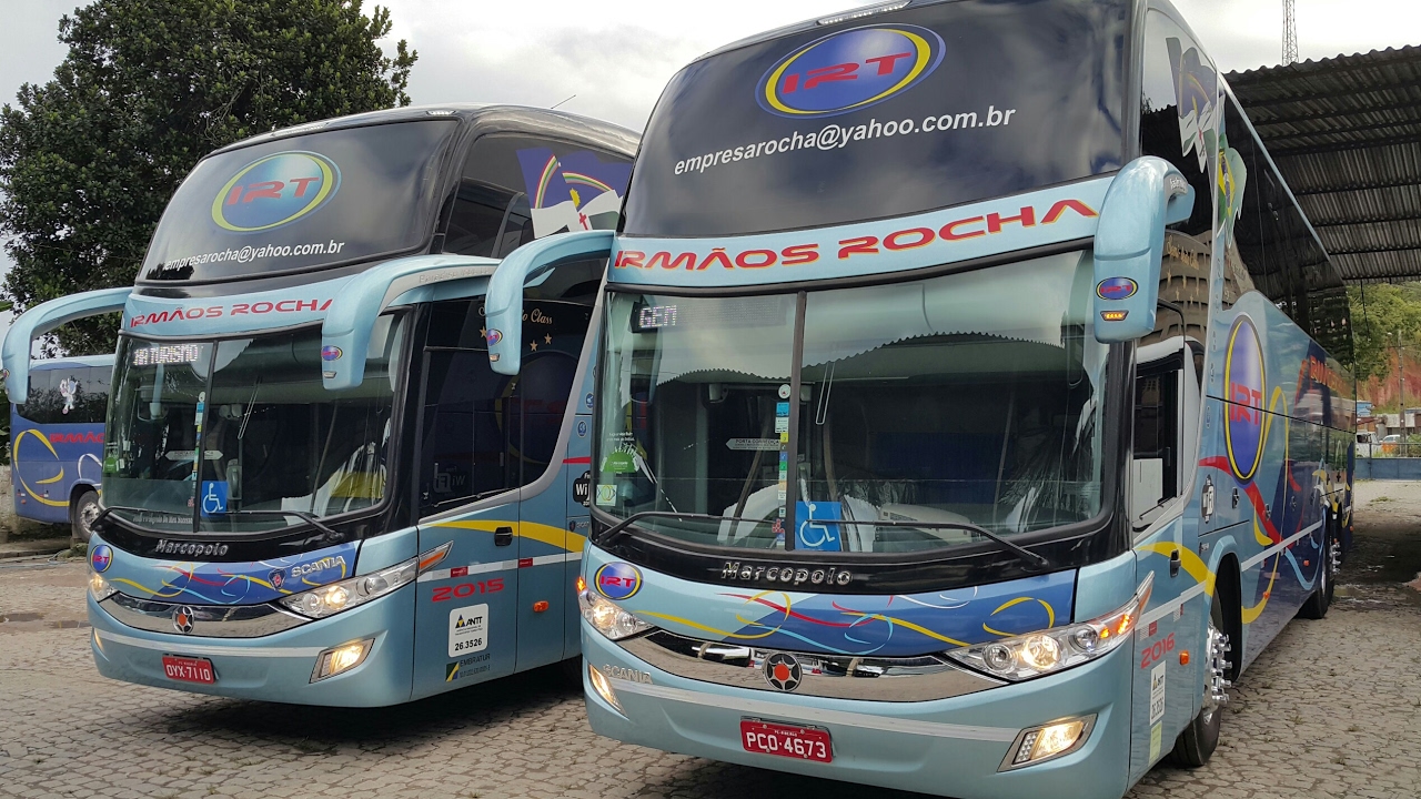 RESOLUÇÃO 4K MARCOPOLO PARADISO G7 LD 1600 Scania K400 OPTICRUISE 6X2 15/16 IRMÃOS ROCHA TURISMO 🙄