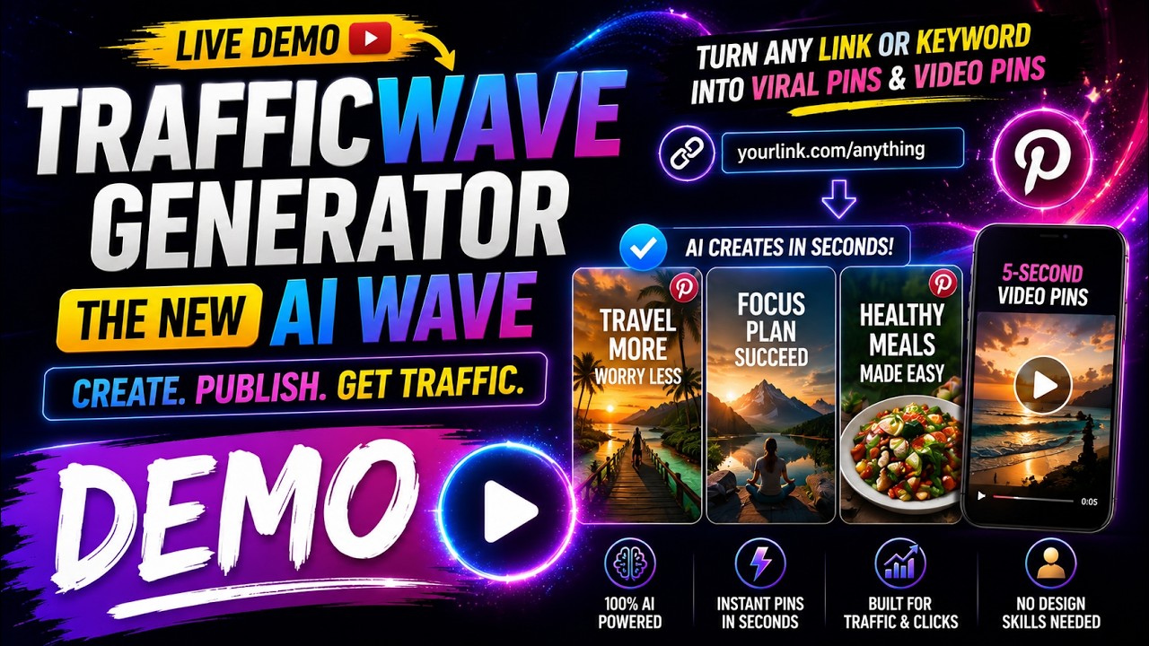 TrafficWAve Generator 3.0 - Ride the New Way this May 29th, 2026