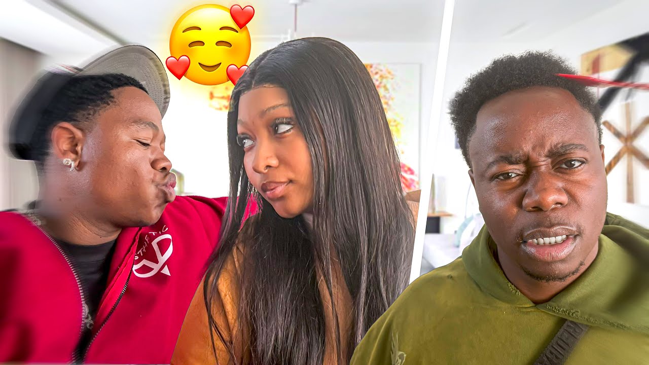Flirting With Naquueda In Front Of Bruce PRANK!!