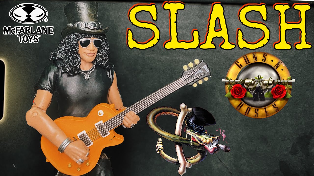 Guns N' Roses | SLASH | McFarlane Toys | Rock Music Maniacs | Unboxing y Reseña en Español