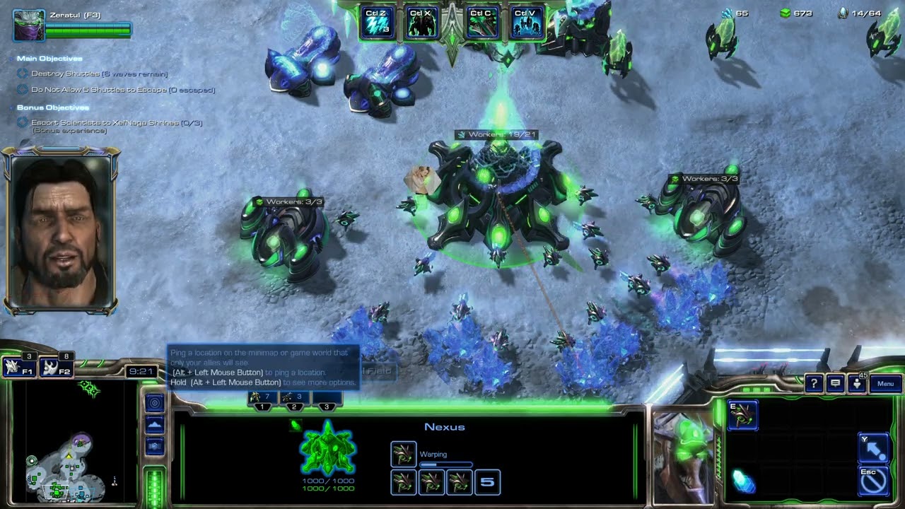 STARCRAFT II NEXUS COOP : ZERATUL SOLO