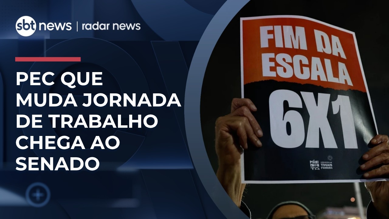 PEC do fim da escala 6x1 avan&ccedil;a no Senado com apoio de parlamentares | #RadarNews