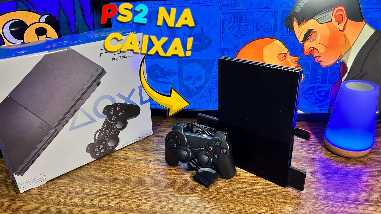 COMPREI UM PS2 COMPLETINHO EM 2025 (NA CAIXA) Valeu a Pena?