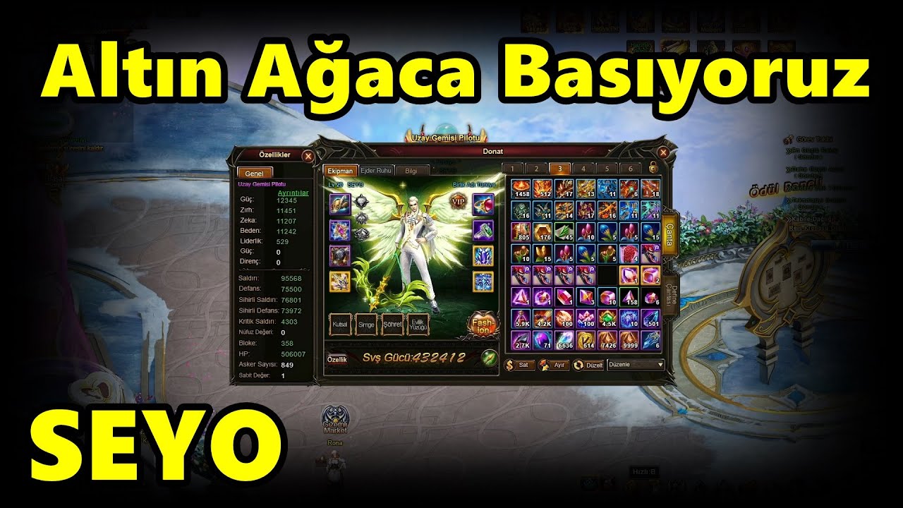 LEGEND ONLİNE ALTIN AĞACA BASIYORUZ