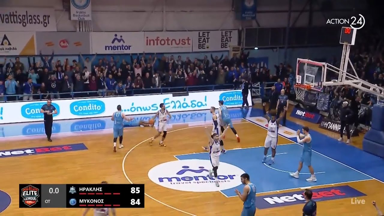Elite League - Ηρακλής - Μύκονος / 11-01-2025, 16.00