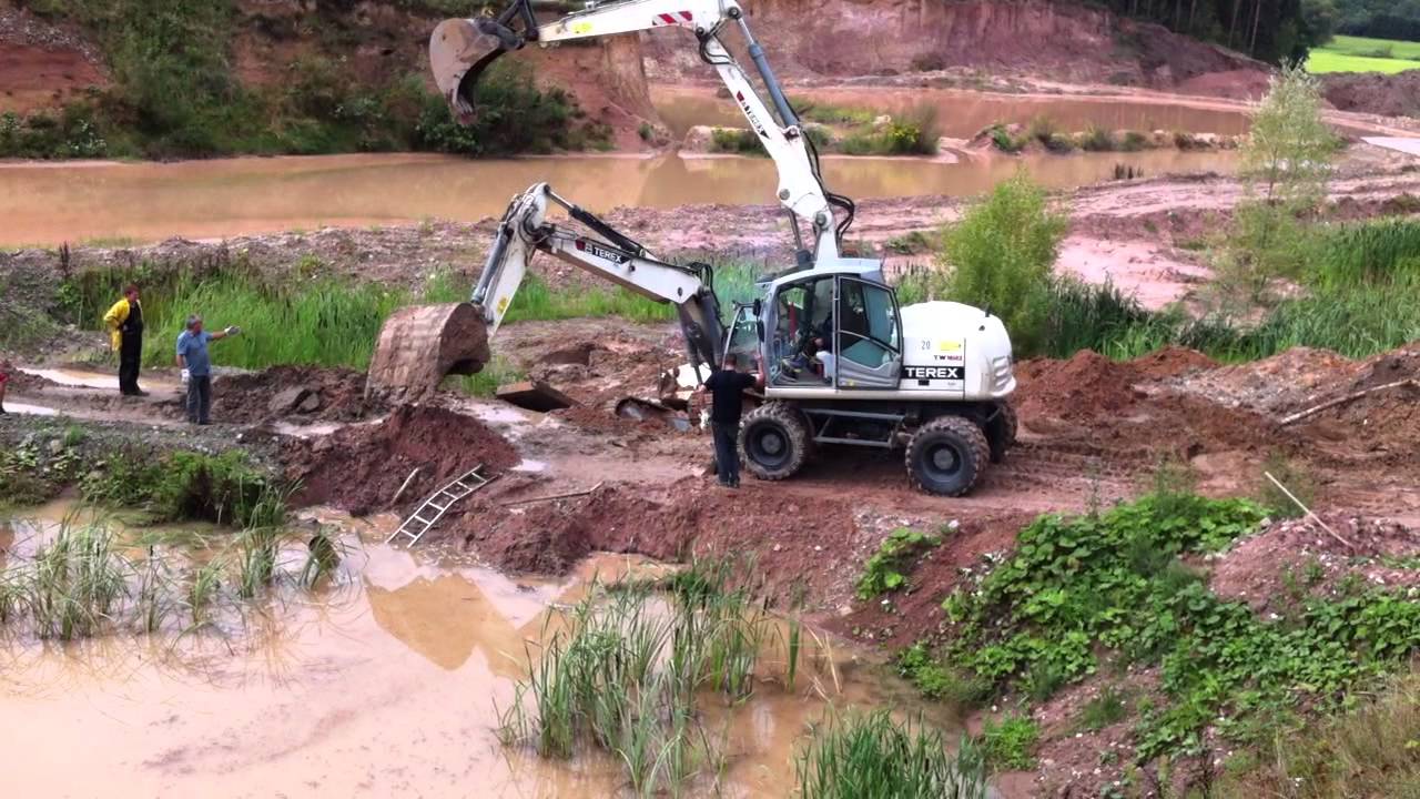 Terex TC 240 versenkt ( Teil 2)