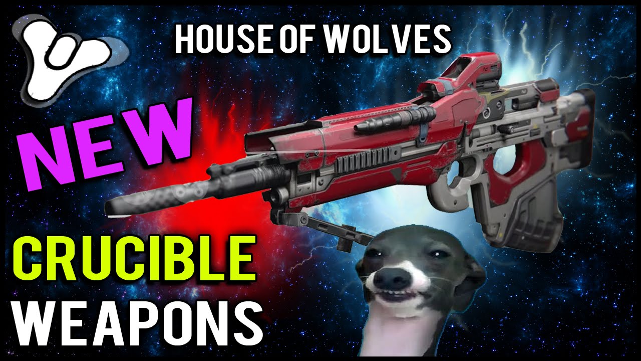 Destiny: All New House of Wolves Crucible Weapons with Stats Breakdown!