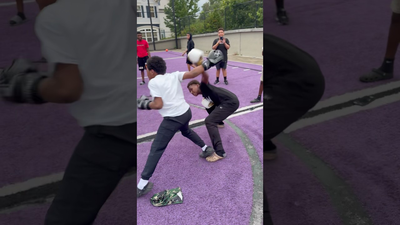 The kids sparring !!!! #thepaingames #series #sparring #shorts #shortsfeed #fyp
