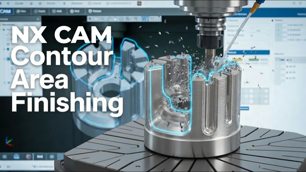 Контурная область NX 2406 || Почему большинство программистов CAM допускают ошибки