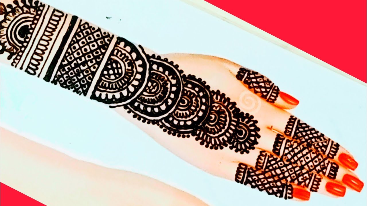 Bridal Mehendi Design | Heavy Mehndi Back Hand Design