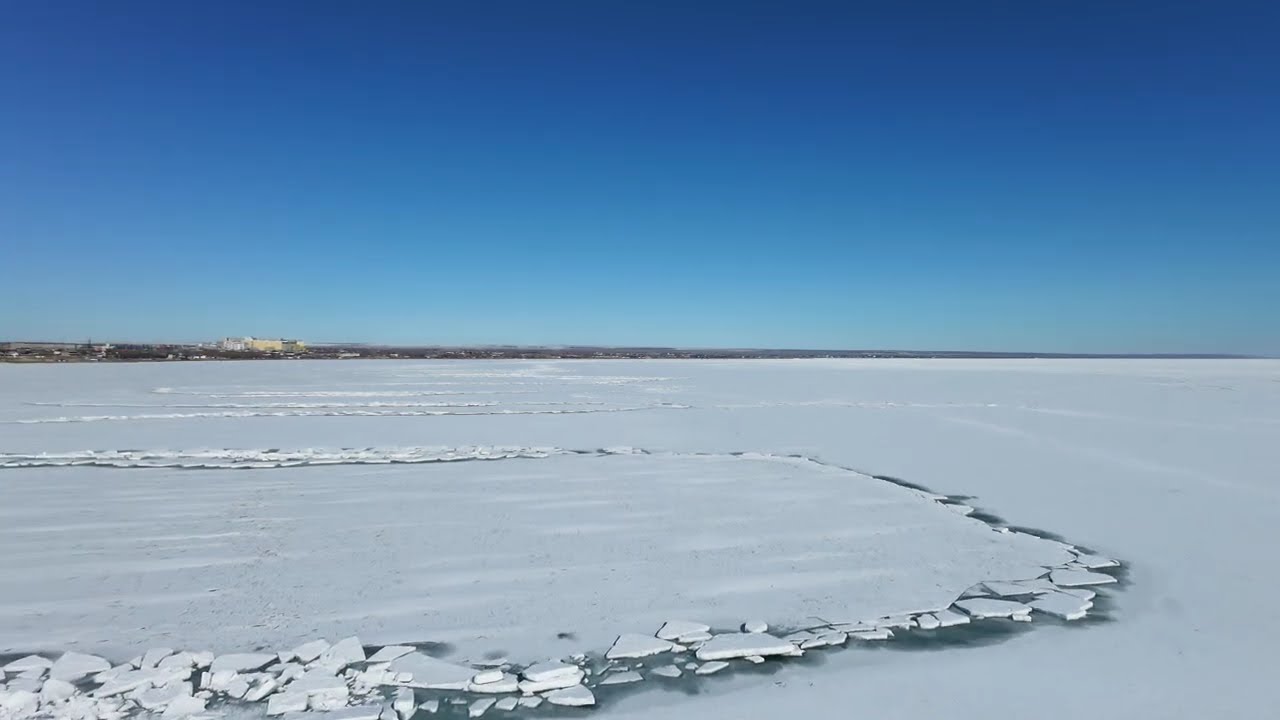 Полет Капчагайское водохранилище.