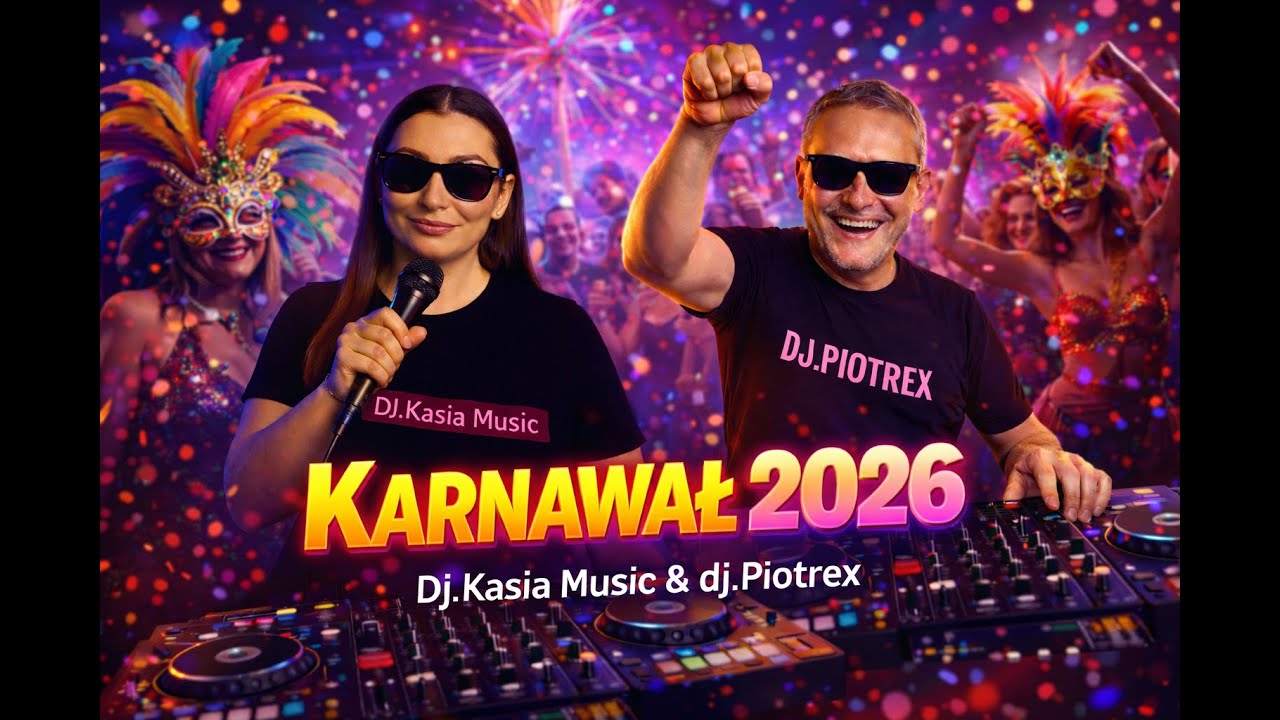 Dj,Kasia Music & Dj Piotrex - Karnawał 2026